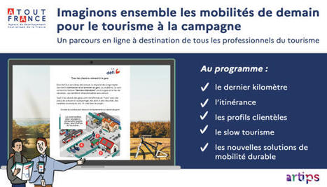 Tourisme durable et nouvelles mobilités à la campagne | Tourisme durable | Scoop.it