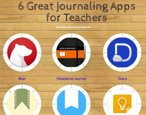 6 Great Journaling Apps for Teachers - Educators Technology | iPads, MakerEd and More  in Education | Scoop.it