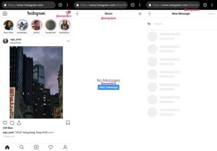 Instagram teste une version web pour Instagram Direct | Médias sociaux : Conseils, Astuces et stratégies | Scoop.it