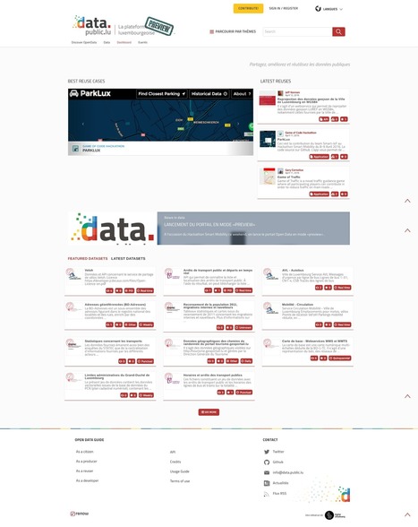 Lancement de la plateforme #udata du #Luxembourg | #OpenData #DigitalLuxembourg #ICT  | E-Learning-Inclusivo (Mashup) | Scoop.it