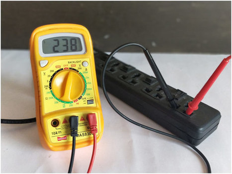 How to Use a Digital Multimeter - Measure Voltage/Current/Resistance/Continuity with Multimeter | tecno4 | Scoop.it