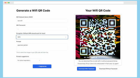 Cómo compartir tu WiFi usando WiFi QR Code Generator | tecno4 | Scoop.it