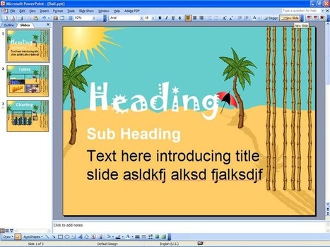 What Makes a PowerPoint Slide Good? | EdTech Tools | Scoop.it