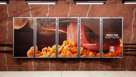 I dare you not to react to KFC's viscerally disgusting new billboards | consumer psychology | Scoop.it