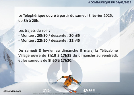 Saint-Lary : réouverture du téléphérique du Pic Lumière [MAJ 10/02] | Vallées d'Aure & Louron - Pyrénées | Scoop.it