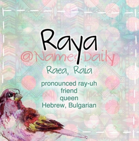 Raya | Name News | Scoop.it
