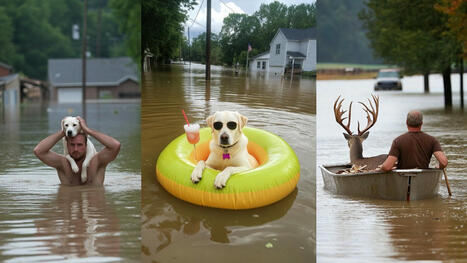 Ouragan H&eacute;l&egrave;ne: Facebook est submerg&eacute; par des images improbables d'inondations g&eacute;n&eacute;r&eacute;es par l'IA | Communication publique et num&eacute;rique | Scoop.it