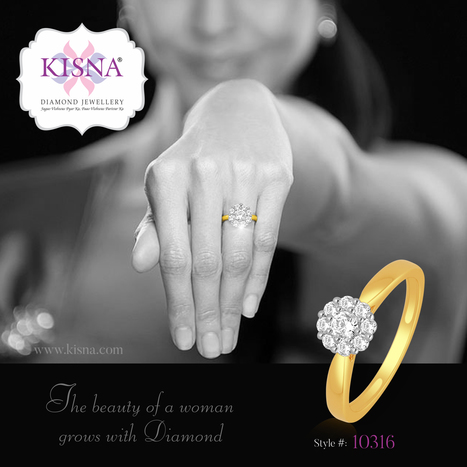 Diamond Rings For Women In Latest Indian Diamond Jewellery