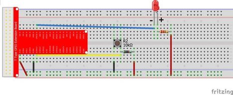 Raspberry Pi Button Control LED | tecno4 | Scoop.it