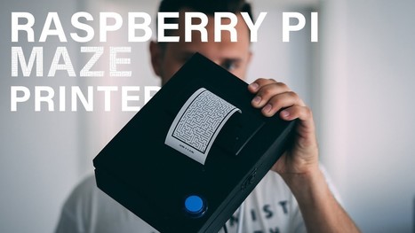 Cómo generar automáticamente un laberinto en papel impreso con Raspberry Pi  | tecno4 | Scoop.it