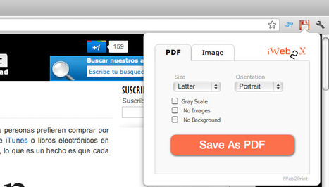 Crear versi&oacute;n imprimible de una p&aacute;gina web con iWeb2x | Aplicaciones y Herramientas . Software de Dise&ntilde;o | Scoop.it