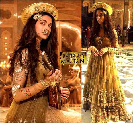 Deepika Padukone in Bajirao Mastani Royal Dresses, Actress, Bollywood, Indian Fashion, Uncategorized | Indian Fashion Updates | Scoop.it