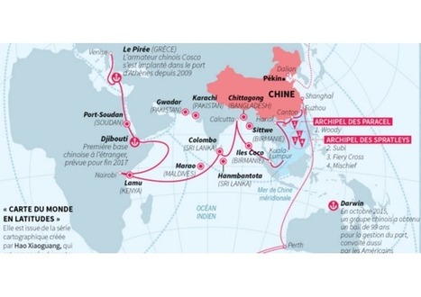 La Chine Se Cartographie Au Centre Du Monde A