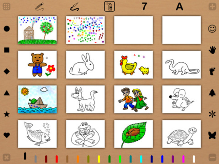 Kids Paint Plus voor iPhone, iPod touch en iPad | Apps voor kinderen | Scoop.it