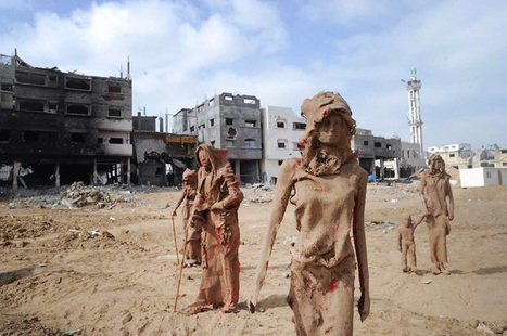 Ces sculptures qui figent les disparus de Gaza #gazartivisme | ACTUALIT&Eacute; | Scoop.it