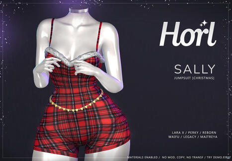 Sally Jumpsuit Christmas 2025 Group Gift by HORL | Teleport Hub - Second Life Freebies | Second Life Freebies | Scoop.it