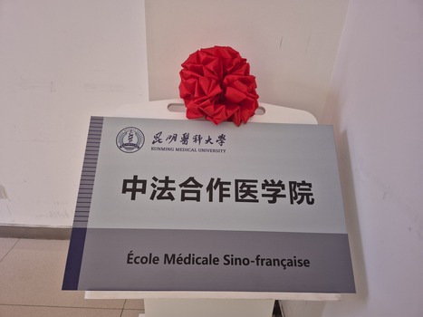 Plaque inaugurale à l'UMK | Kunming-Yunnan | Scoop.it