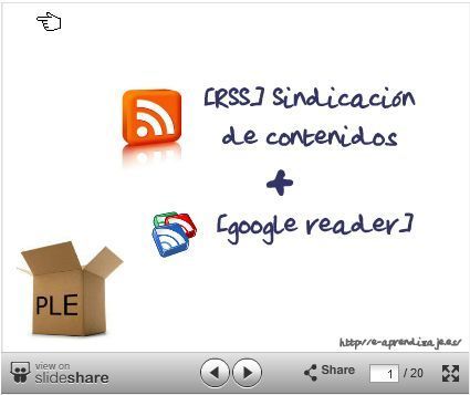 Tutorial Google Reader @ Cuaderno del Profesor David Alvarez | #TRIC para los de LETRAS | Scoop.it