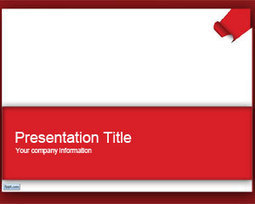 Red White Powerpoint Background In Powerpoint Presentation