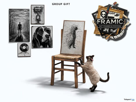 Art Frames & Posters February 2026 Group Gift by Framic | Teleport Hub - Second Life Freebies | Second Life Freebies | Scoop.it