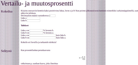 Talousmatematiikka | 1Uutiset - Lukemisen t&auml;hden | Scoop.it