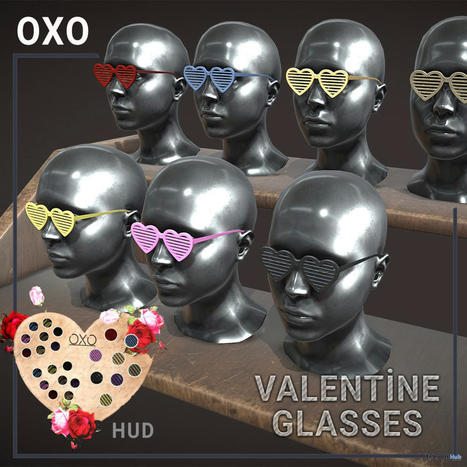 Valentine Glasses Fatpack January 2023 Group Gift by OXO | Teleport Hub - Second Life Freebies | Second Life Freebies | Scoop.it