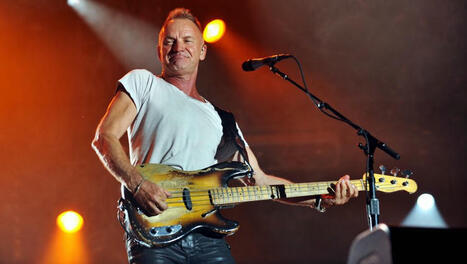 "En 2012, quand on a annoncé sa venue, les gens appelaient pour savoir si c’était son sosie" : Sting, l’homme qui a changé la dimension de Pause Guitare | Destination Albi - revue de presse | Scoop.it