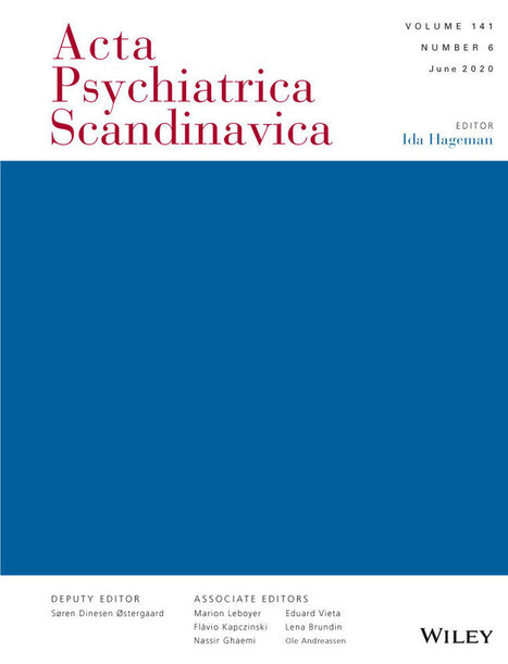 Evaluation of the proposed anti‐N‐Methyl‐D‐Aspartate receptor encephalitis clinical diagnostic criteria in psychiatric patients - Warren - - Acta Psychiatrica Scandinavica | AntiNMDA | Scoop.it