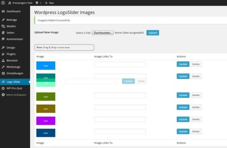 Kunden-Logos und Referenzen als Slider in WordPress einbinden - Pressengers | Wordpress-Webdesign | Scoop.it