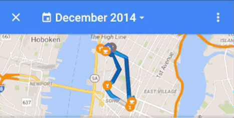 Google Maps timeline lets you stalk yourself | Creative teaching and learning | Scoop.it