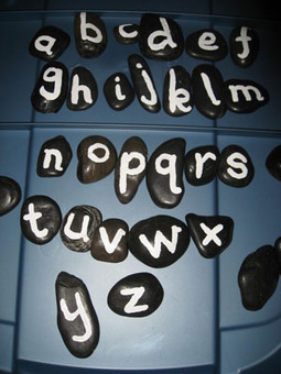 Making Letter Stones | Word Games | Scoop.it
