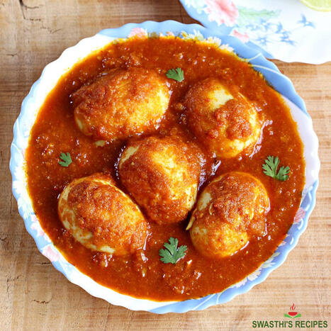 Egg Curry Recipe (Dhaba Style) | The Asian Food Gazette. | Scoop.it