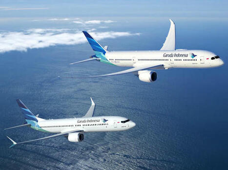 Garuda Indonesia en pourparlers avec Boeing pour acquérir entre 50 et 75 avions | AERONAUTIQUE NEWS - AEROSPACE POINTOFVIEW - AVIONS - AIRCRAFT | Scoop.it