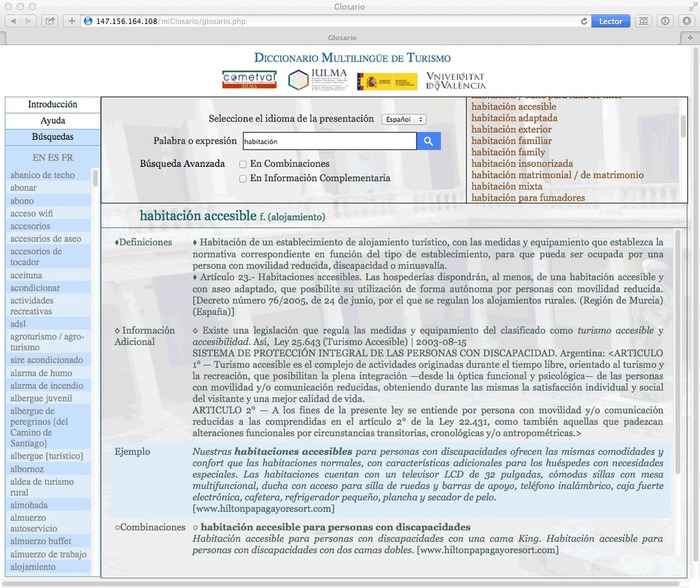 (EN) (ES) (FR) (AR) (IT) - Multilingual Dictionary of Tourism | tourismdictio.uv.es | Glossarissimo! | Scoop.it