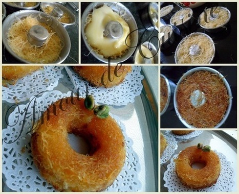 Mini konafa, ktayefs a la creme | recettes du ramadan  وصفات رمضان أطباق رمضان مطبخ رمضان | Scoop.it