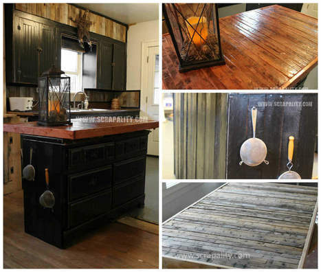 Kitchen Pallet Counter Top & Island | 1001 Pallets ideas ! | Scoop.it