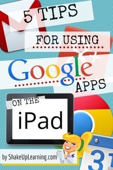 5 Tips for Using Google Apps on the iPad | iGeneration - 21st Century Education (Pedagogy & Digital Innovation) | Scoop.it