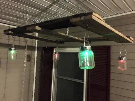 Porch Swing Hanger for Mason Jars and Pallets | 1001 Pallets ideas ! | Scoop.it