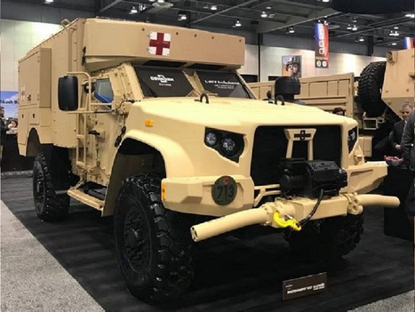 Oshkosh Defense unveils new L-ATV Ambulance at AUSA Global 2019 | DEFENSE NEWS | Scoop.it
