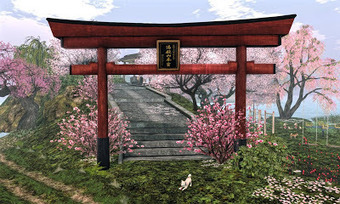 Eddi and Ryce Photograph Second Life: Great Second Life Destinations: Nostalgic Japan at Roche | Second Life Destinations | Scoop.it