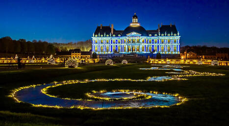 Pour Noël, le château Vaux-le-Vicomte vous convie à une traversée féérique – | FLEurons de France | Scoop.it