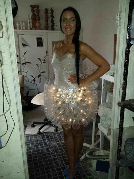 Jelly Fish Dress | 1001 Recycling Ideas ! | Scoop.it