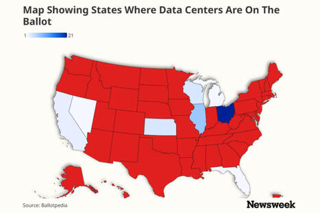 Map Shows States Where Data Centers Are on the Ballot - Newsweek | Operation Deimos | Scoop.it