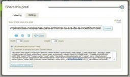 Cómo insertar una presentación Prezi en Wordpress.com | Didactics and Technology in Education | Scoop.it