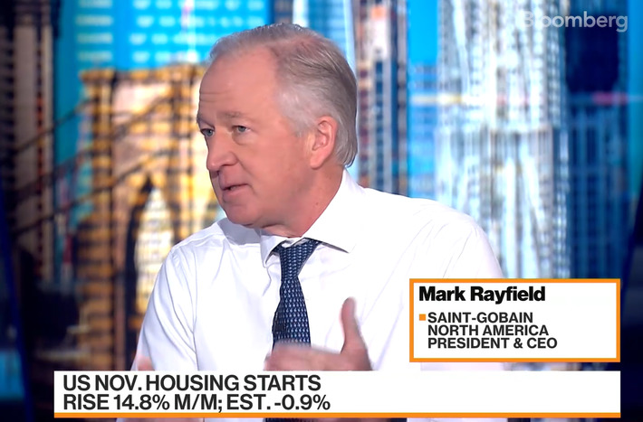 US New Housing Starts Hit Six-Month High | Saint-Gobain Interviews | Scoop.it