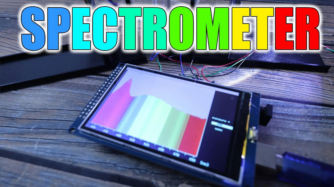 Spectrometer Digital With Arduino + Camera an...