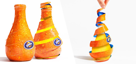 Une bouteille d'Orangina qui s'épluche comme une orange | Pratiques et tendances en communication visuelle | Scoop.it