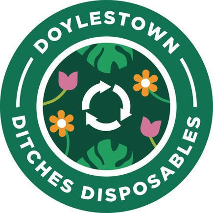 "Doylestown Ditches Disposables" Signs Going Up To Alert Borough Residents About Plastic Bag Ban | Newtown News of Interest | Scoop.it