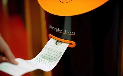 Grenoble introduces short story dispensers in public areas | Konbini | How to find and tell your story | Scoop.it