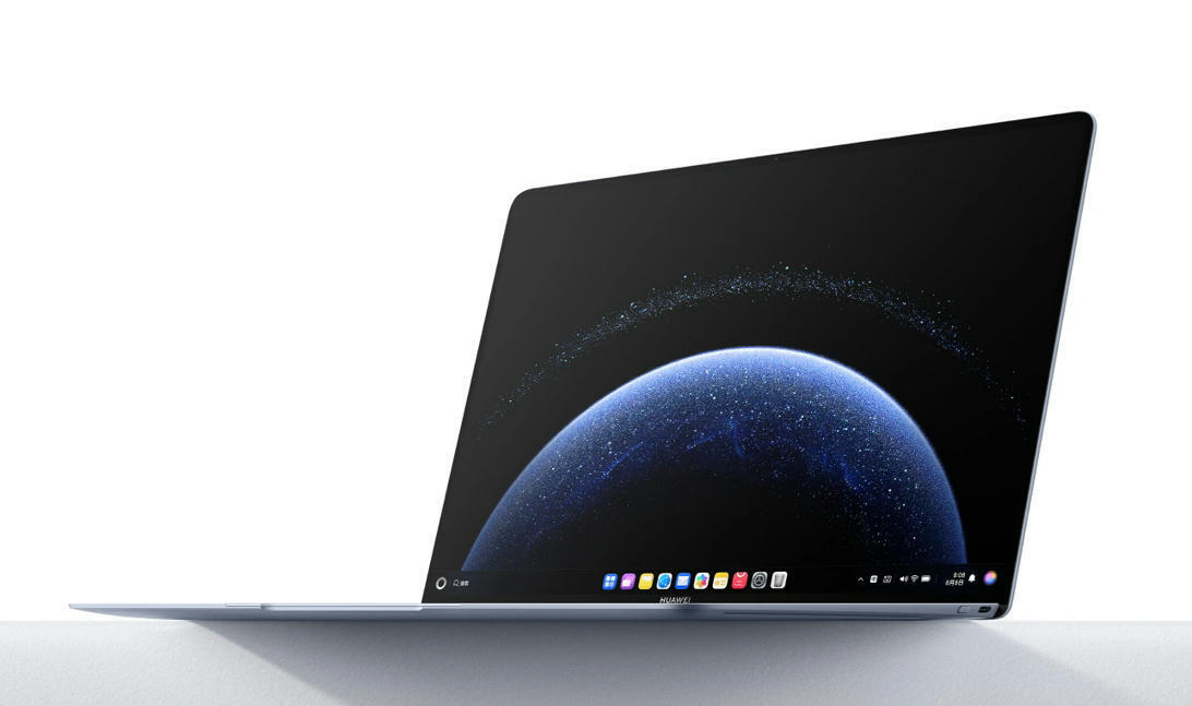 Huawei Matebook Pro is the first laptop sold wi...